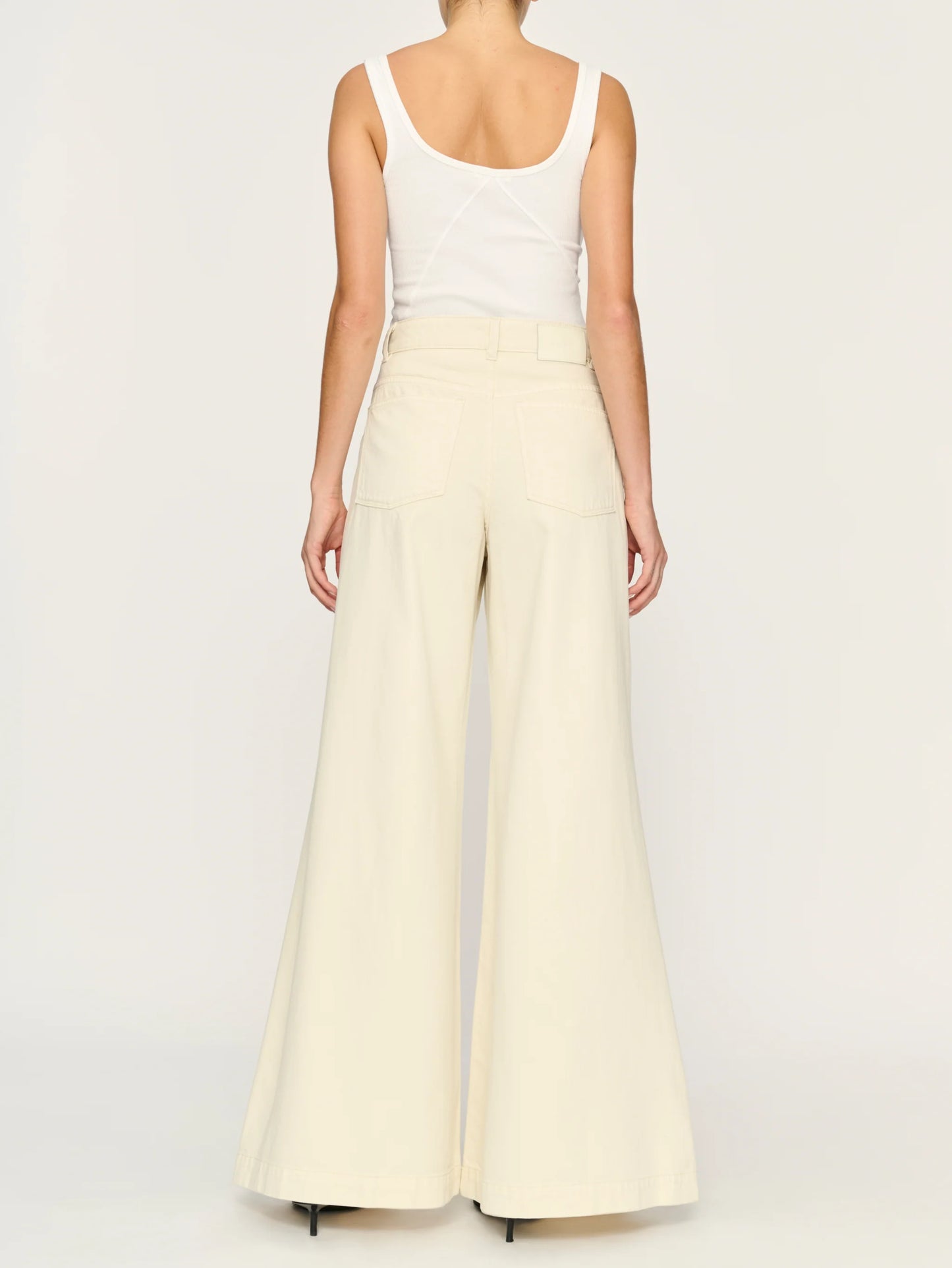 DL1961 | LUCILA ULTRA WIDE LEG PANT | FLAX