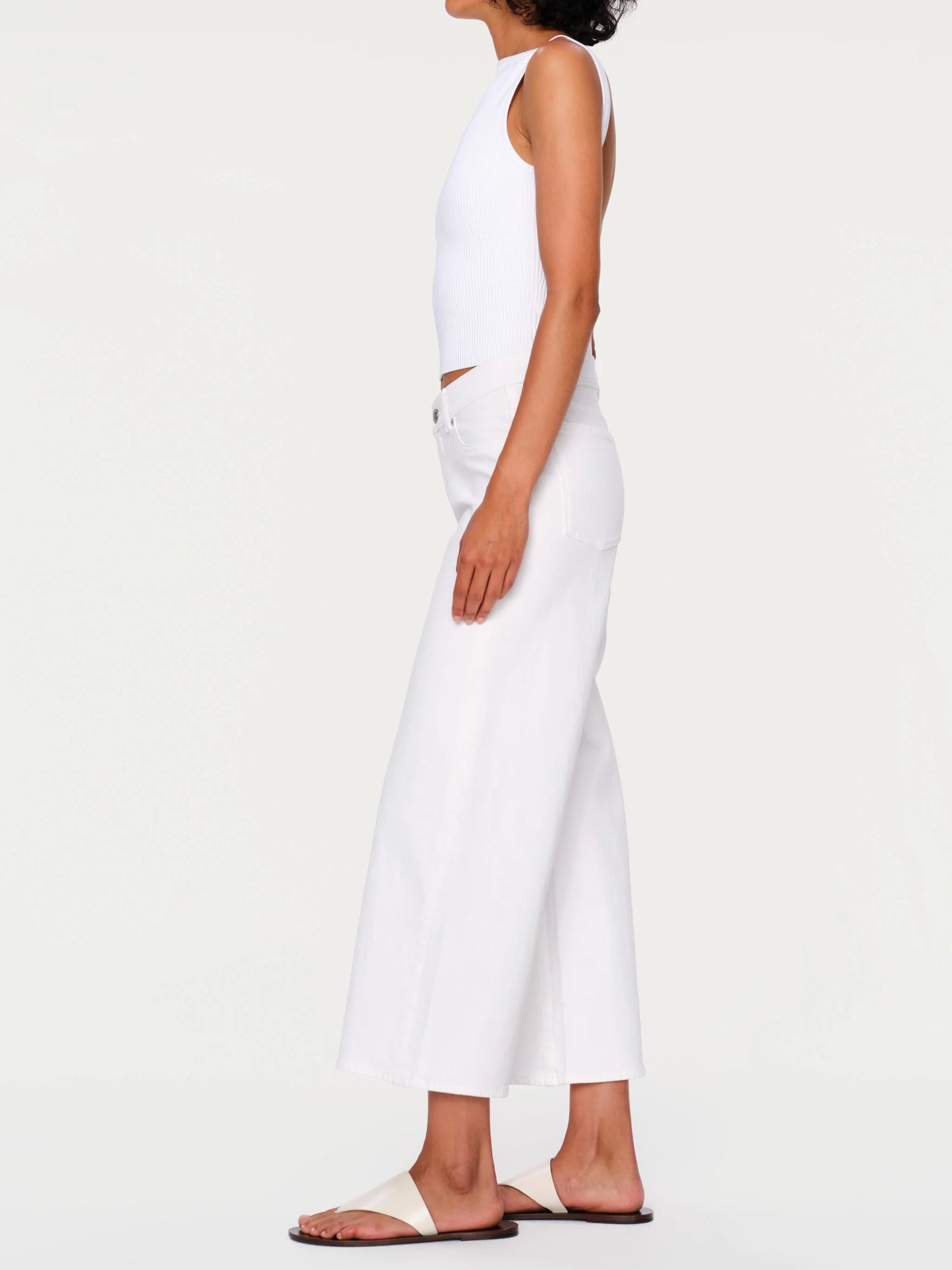 DL1961 | HEPBURN WIDE LEG | WHITE