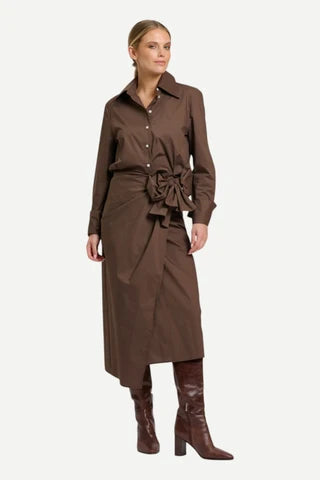 SHIRTY | TALITA DRESS | CHOCOLATE