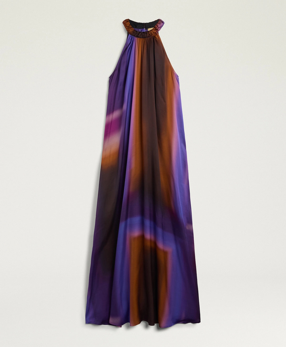 MOMONI | YUCA DRESS | CARAMELLO/IRIS