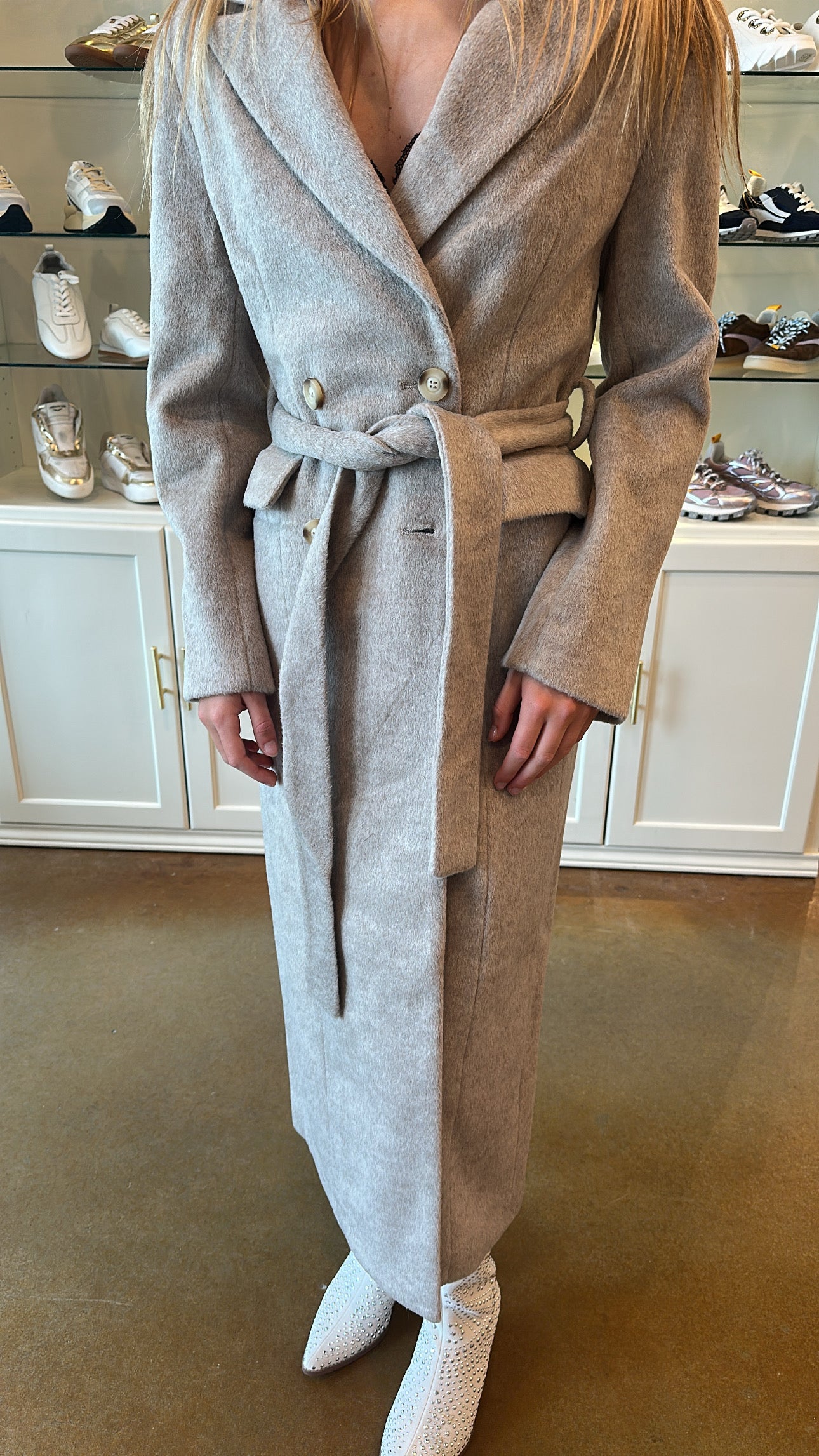 ELLIATT | DELPHINE COAT | LIGHT BEIGE