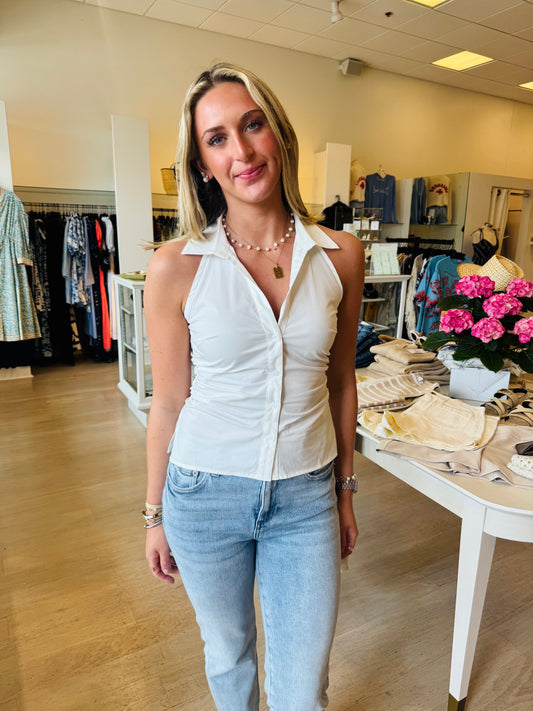 MOD REF | THE CAMBRIA TOP | WHITE