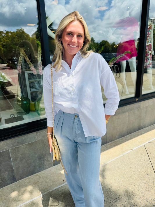 MONDAY12 | ZOE SHIRT | WHITE