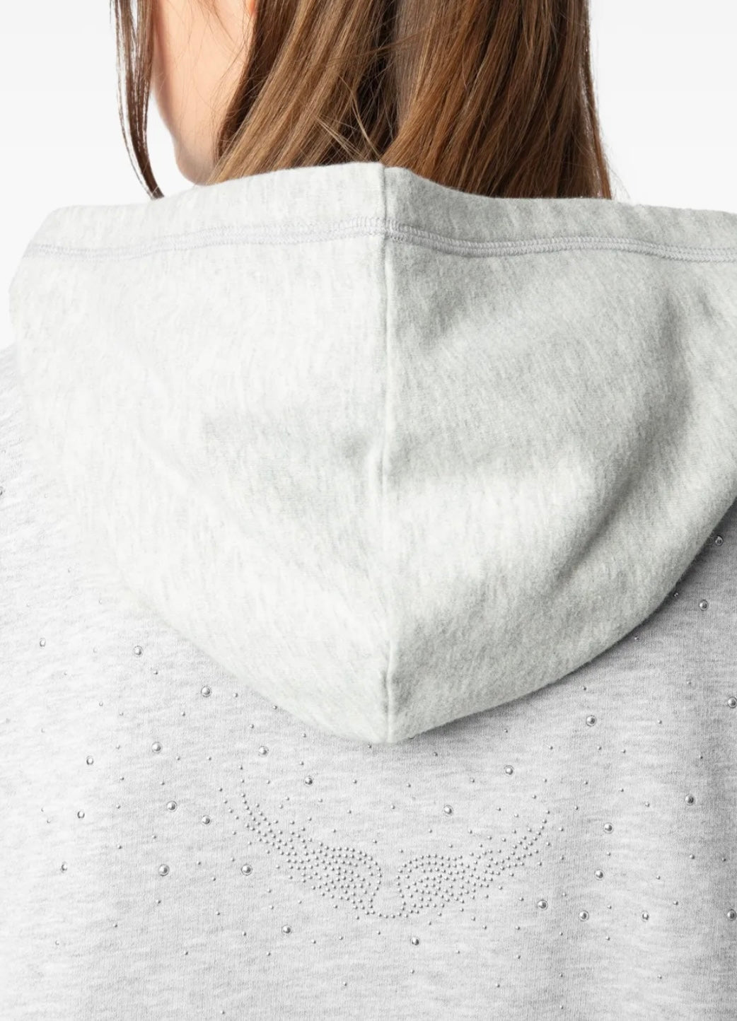 ZADIG & VOLTAIRE | FADED WINGS STRASS | ECRU