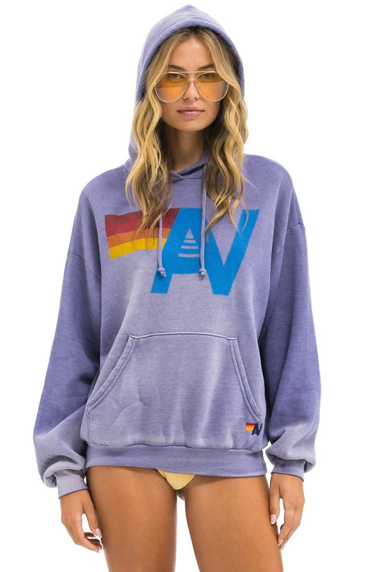 AVIATOR NATION | VINTAGE LOGO PULLOVER | FADED GRAPE