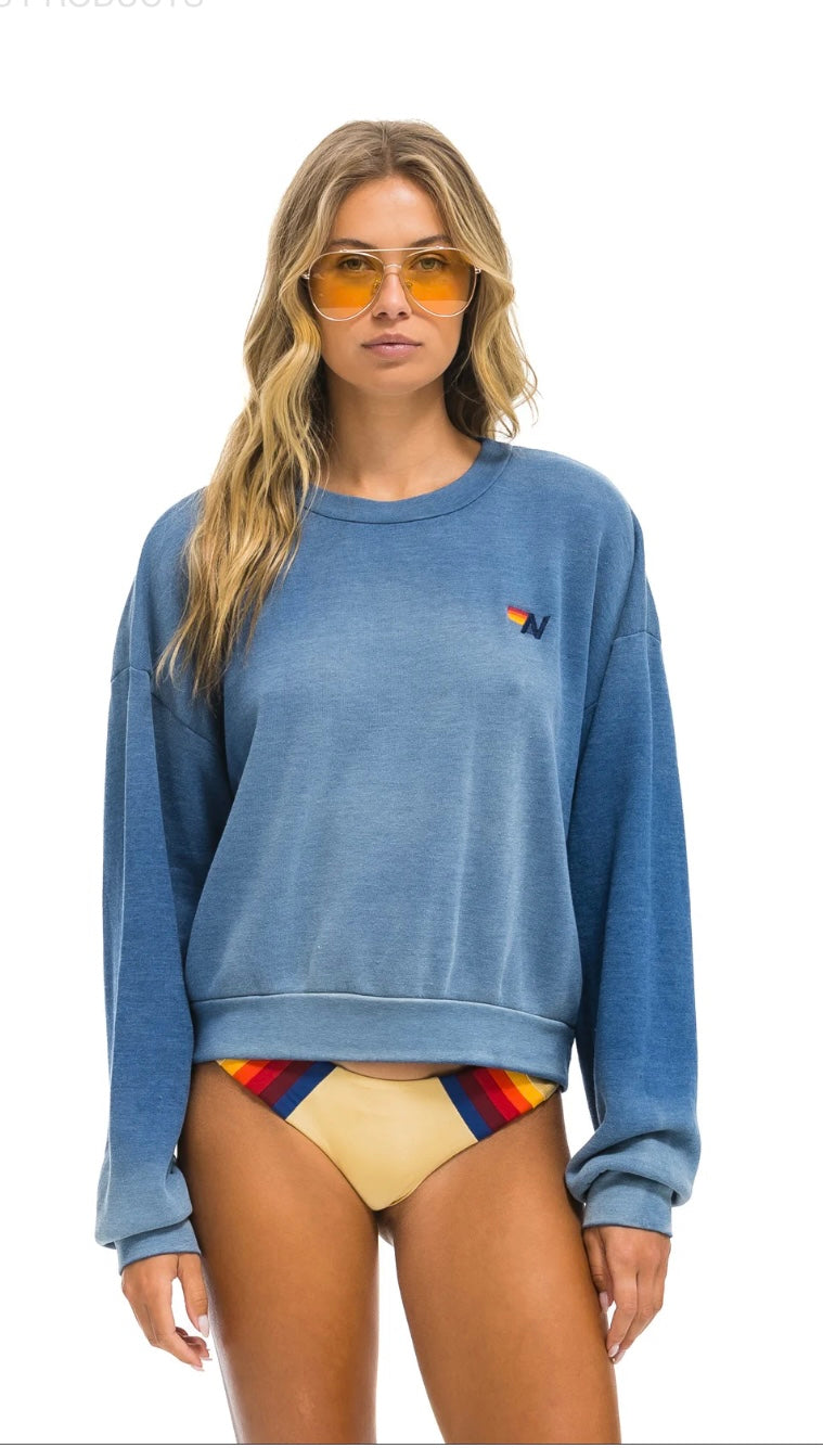 AVIATOR NATION | ESSENTIAL CREW | FADED WATER