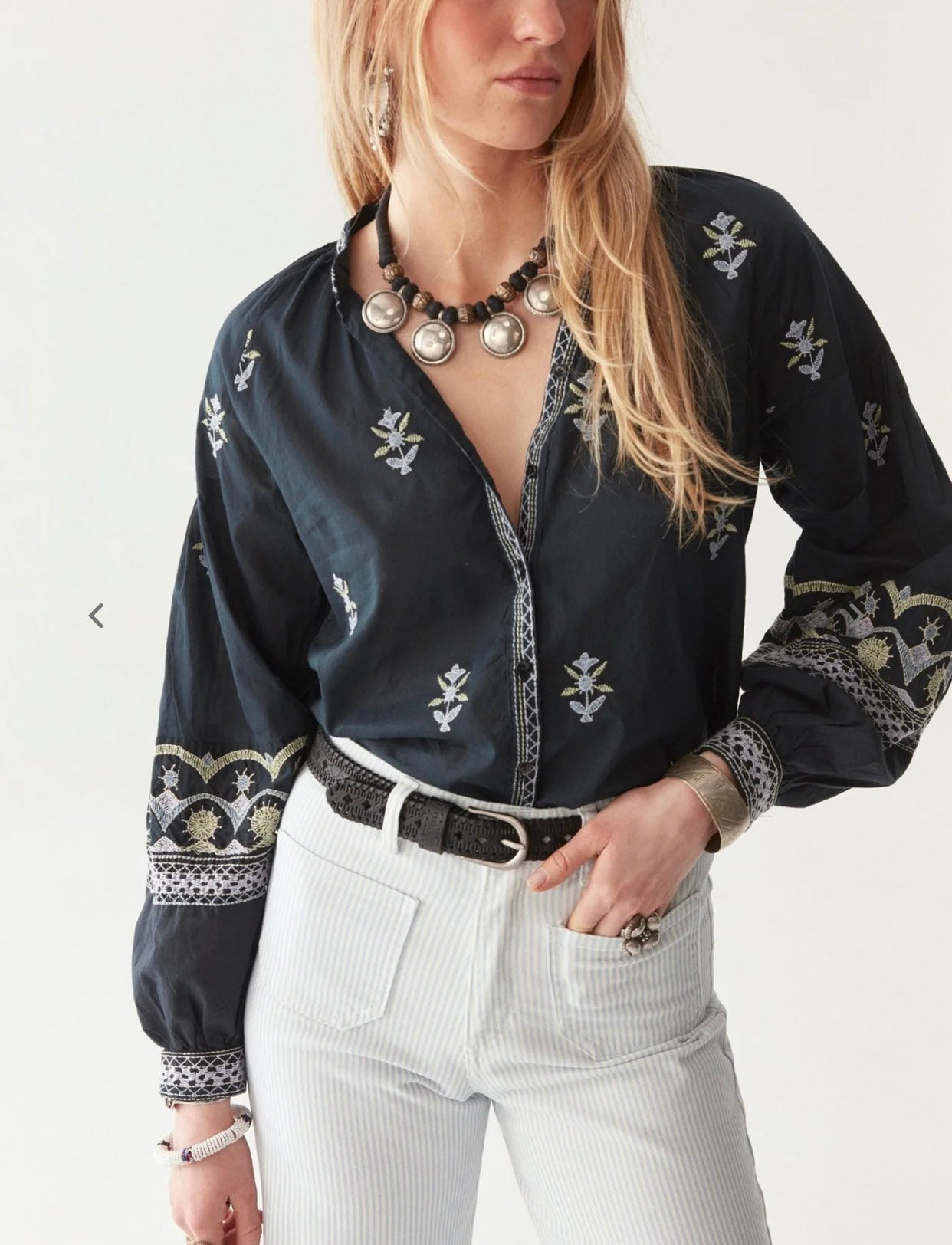 MAISON HOTEL | CHANDRA BLOUSE | MIDNIGHT WISH