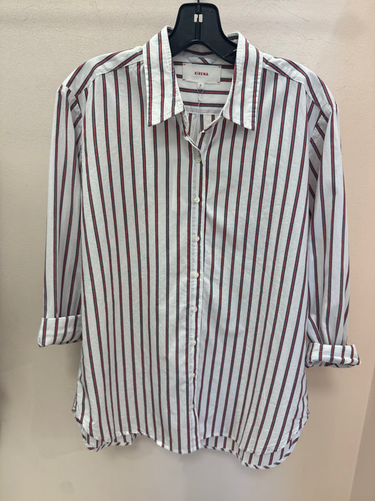 XIRENA | BEAU SHIRT | PEPPERMINT STRIPE