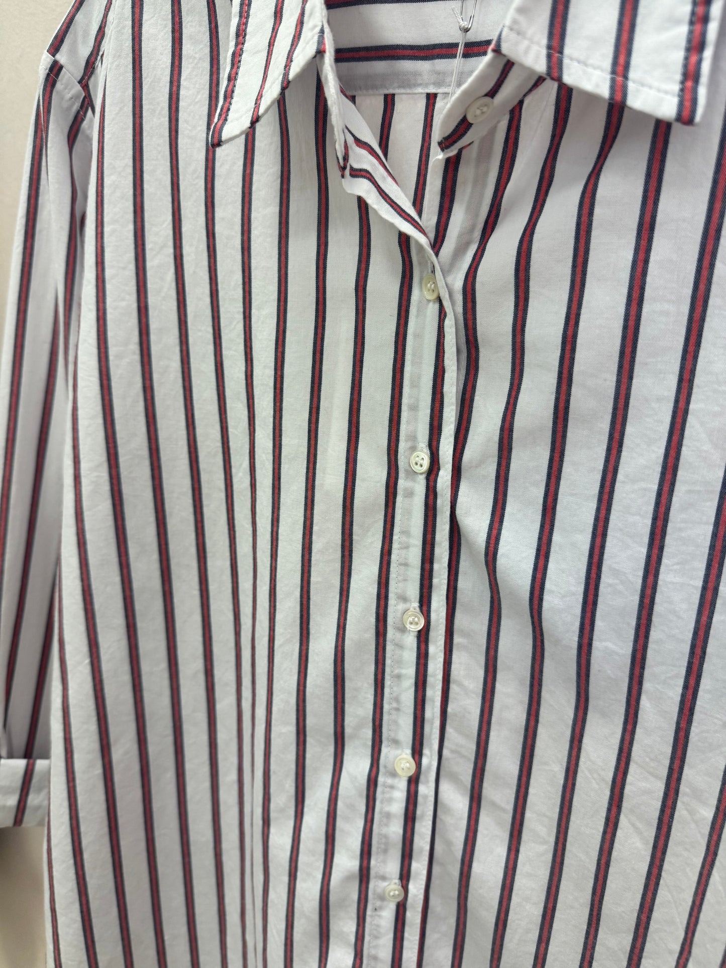 XIRENA | BEAU SHIRT | PEPPERMINT STRIPE
