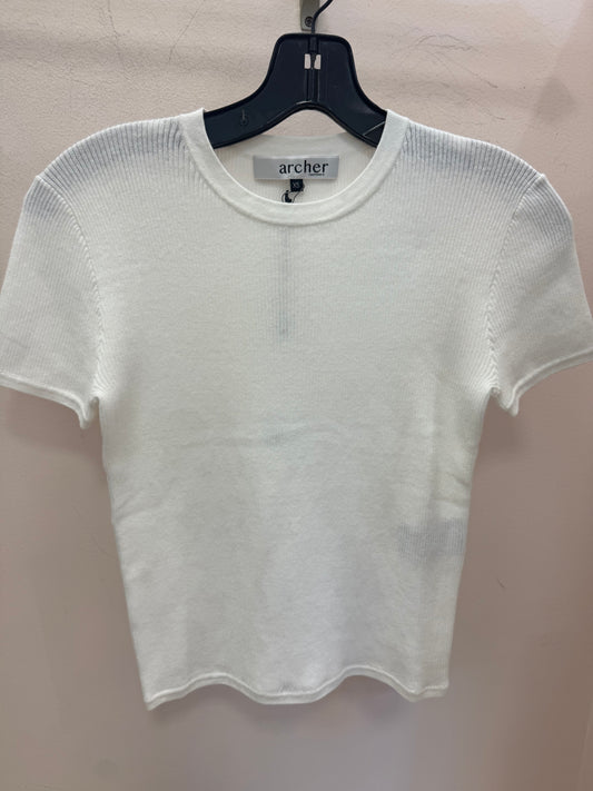 ARCHER | SAGE S/S RIB TEE | WHITE