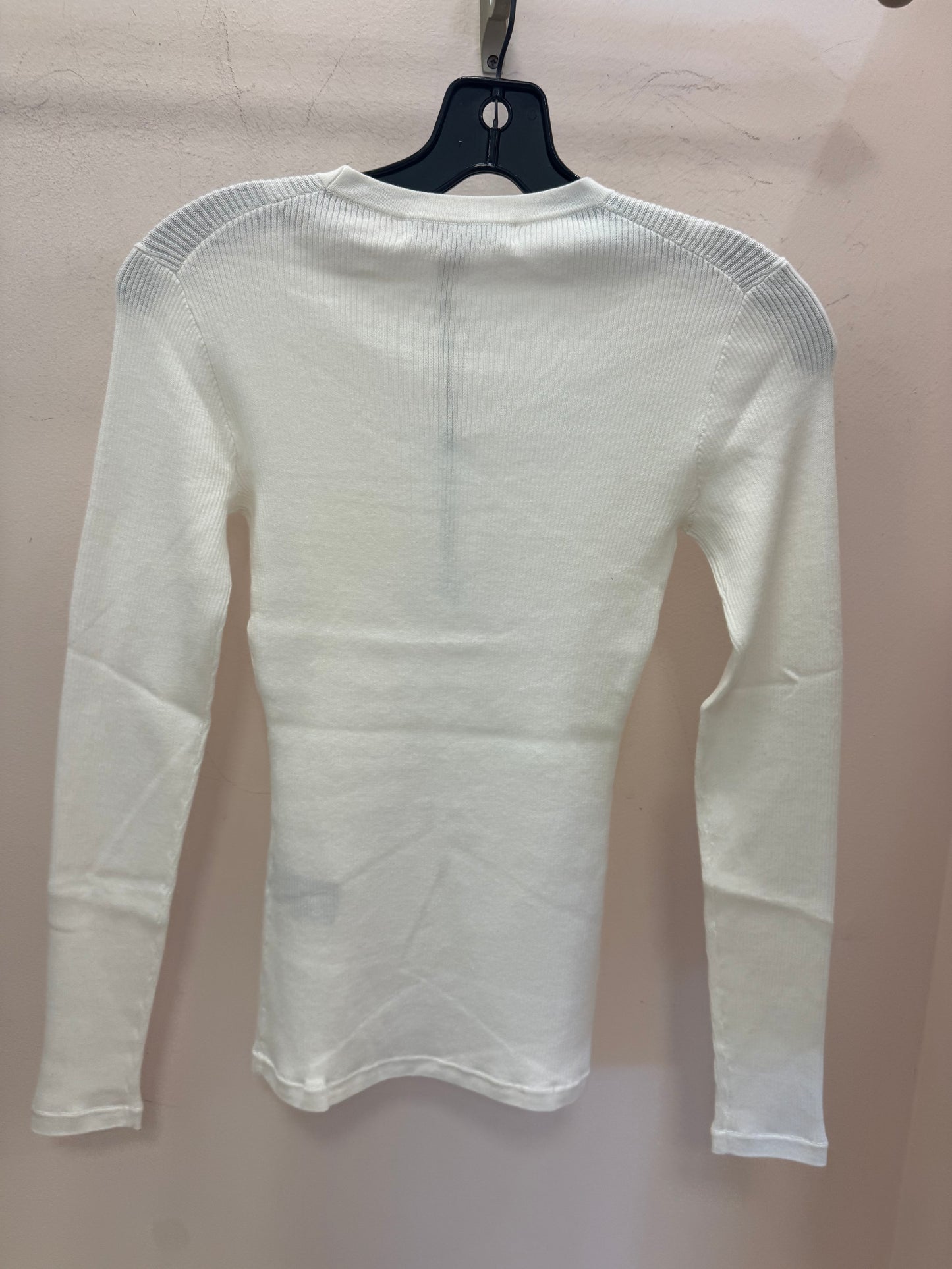 ARCHER | STERLING L/S RIB TEE | WHITE