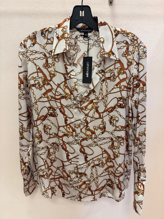 CATHERINEGEE | DARIA FRENCH CUFF SILK BLOUSE | BELGRANO