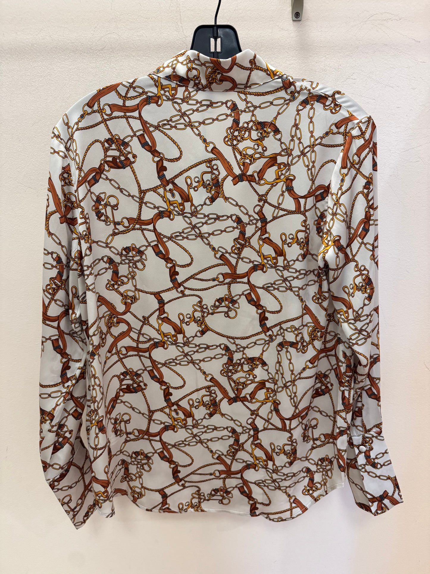 CATHERINEGEE | DARIA FRENCH CUFF SILK BLOUSE | BELGRANO