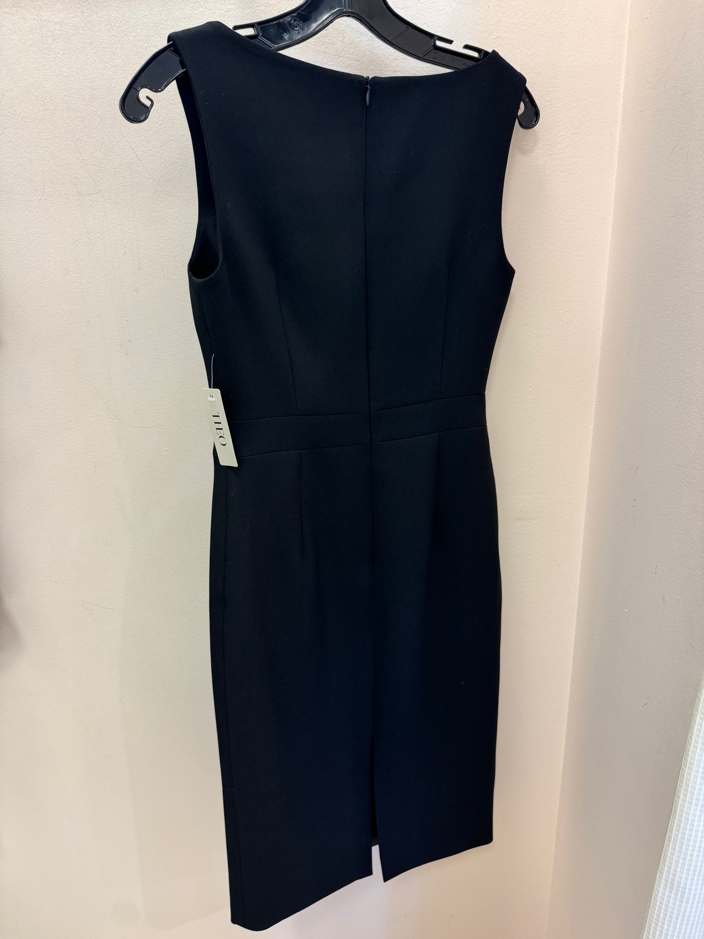 THEO | DAPHNE BOW PENCIL DRESS | BLACK