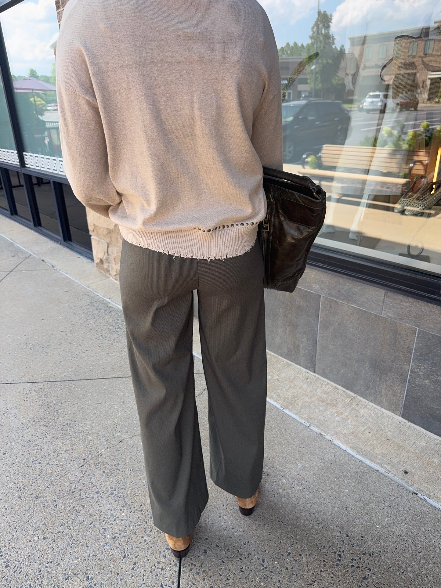ILTM | PULL ON PANT | MOSSTONE
