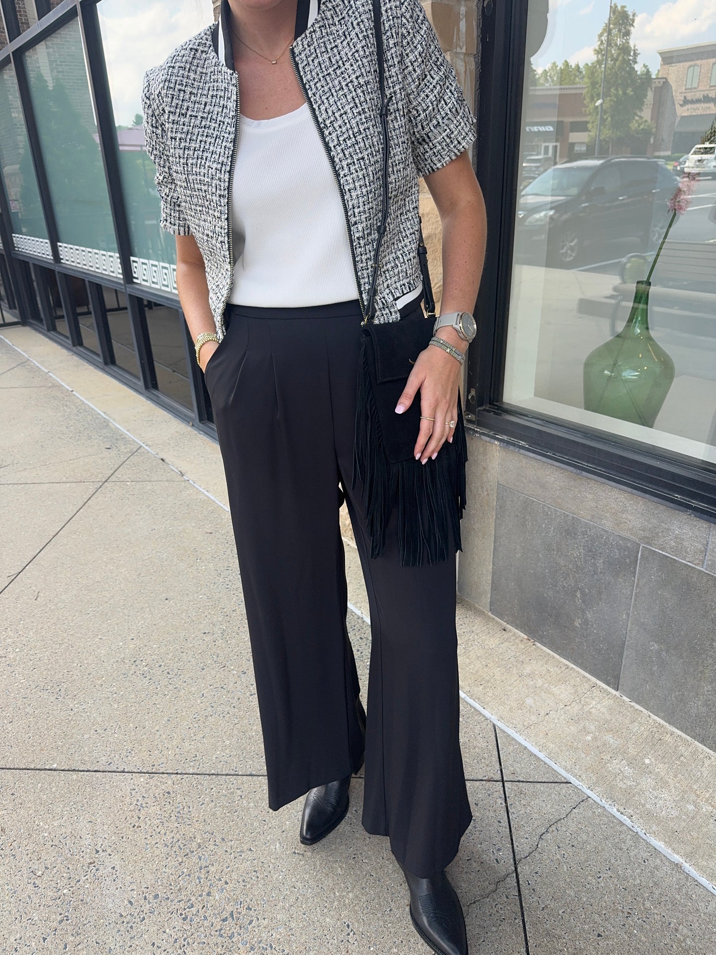 ILTM | WIDE LEG PANT | BLACK