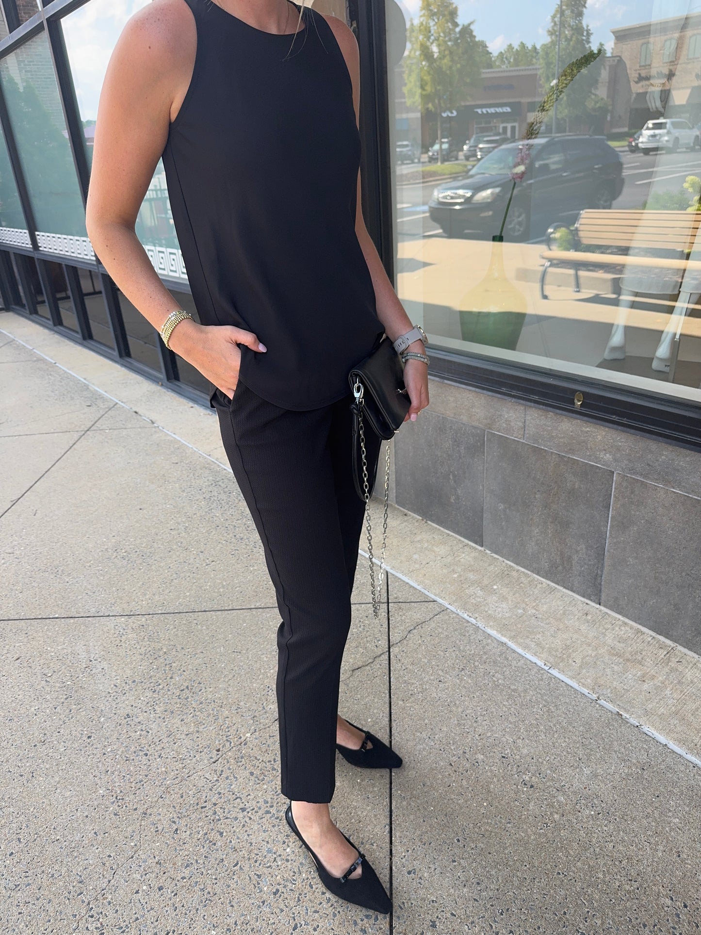 ILTM | CHLOE SLIM LEG | BLACK