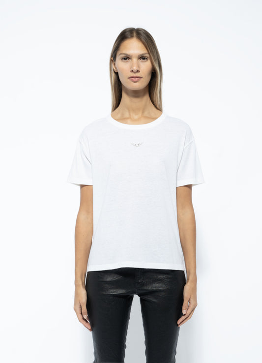 Zadig and Voltaire/ Marta PCL Wings Strass/ Blanc