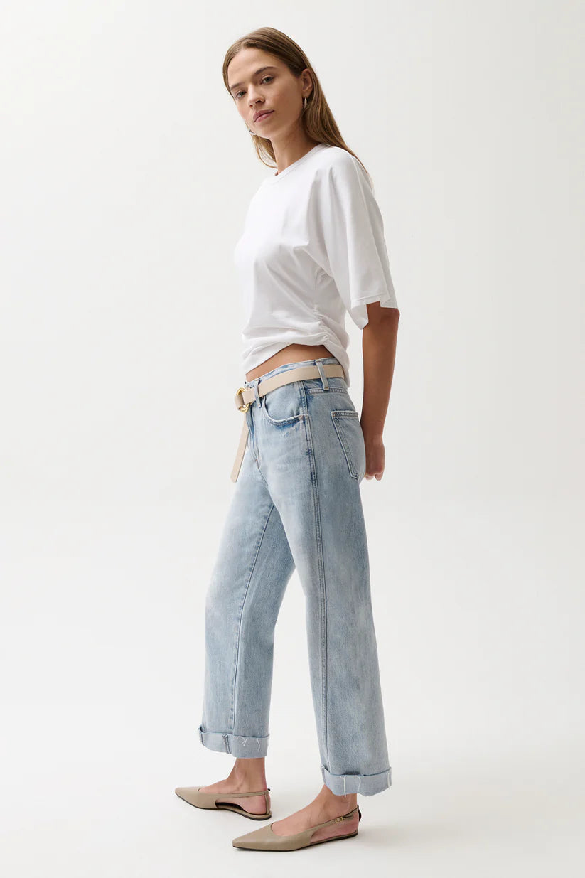 PISTOLA | KACEY MID RISE CUFF JEAN | BERKELEY