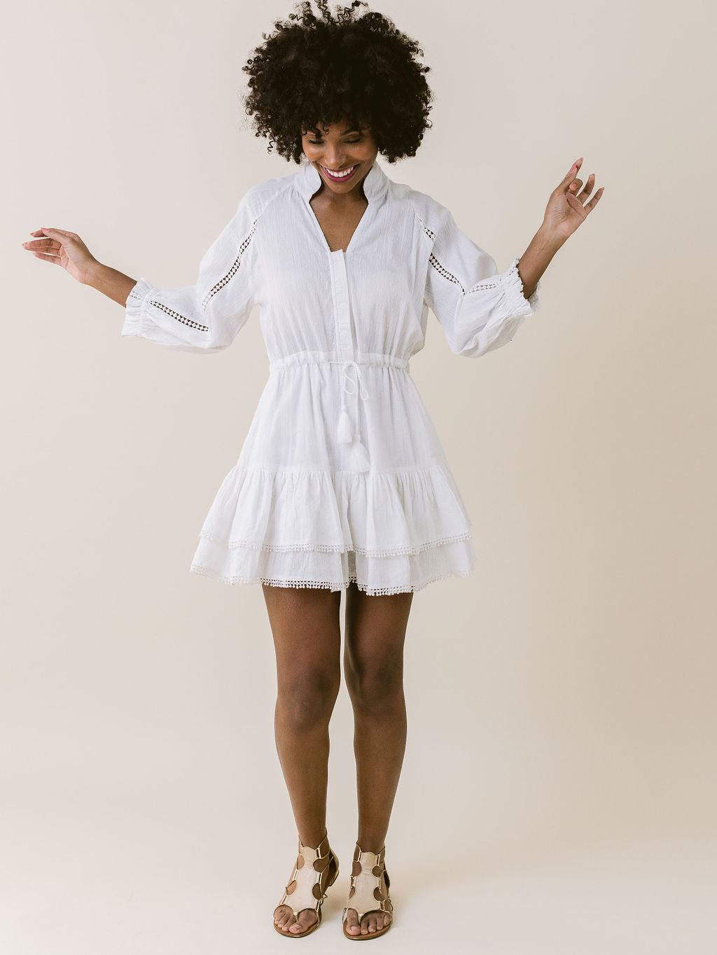 LaRoque/Janie Dress/ White