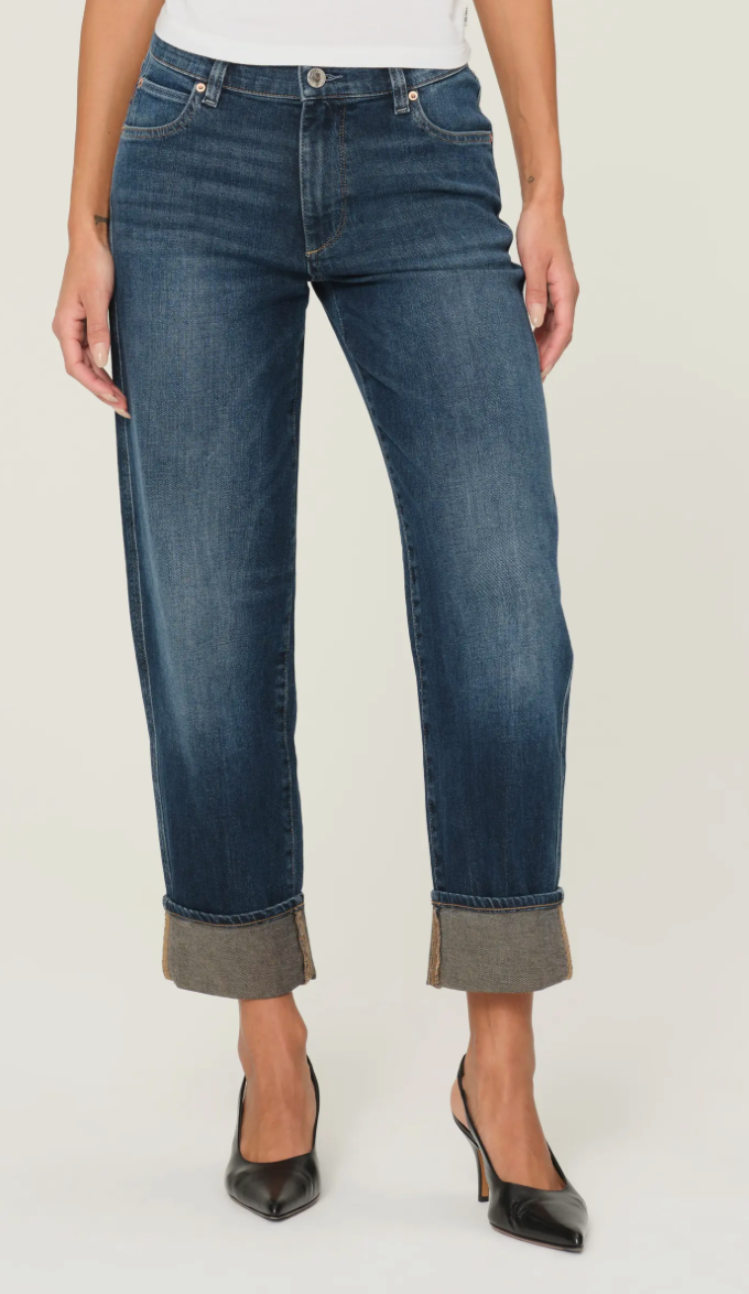 DL 1961/ Thea Boyfriend Relaxed Tapered/ Bluffview Cuffed