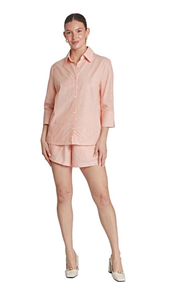 Taylor Tillman/ Vivi Short/ Orange Stripe