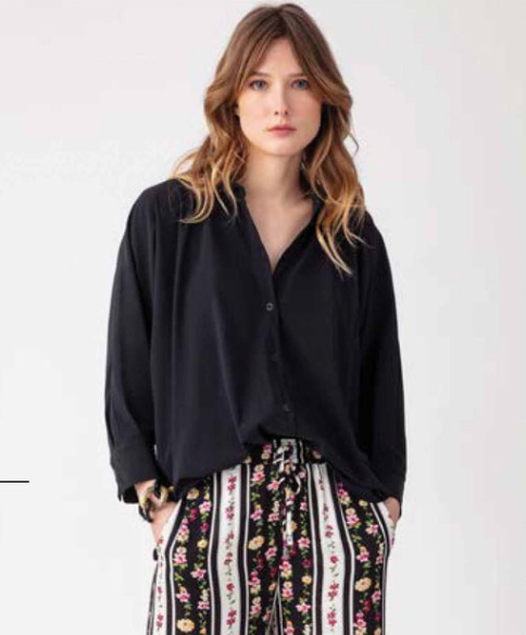 INDIES/ Thelma Chemise/ Noir