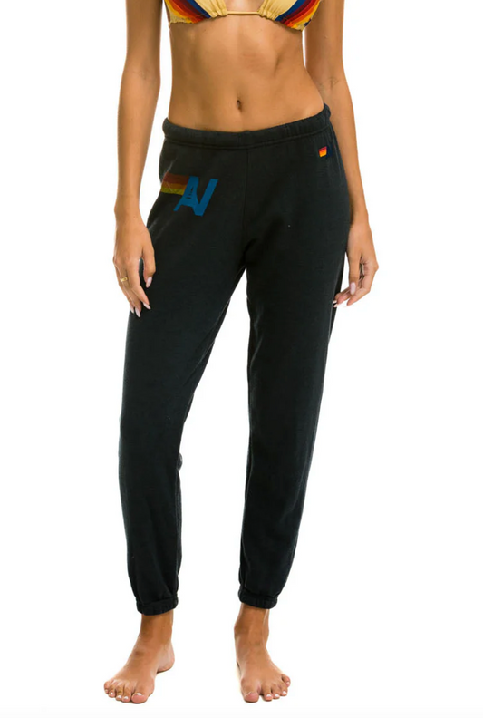 Aviator Nation/ Women's Logo Sweatpants/ Charcoal