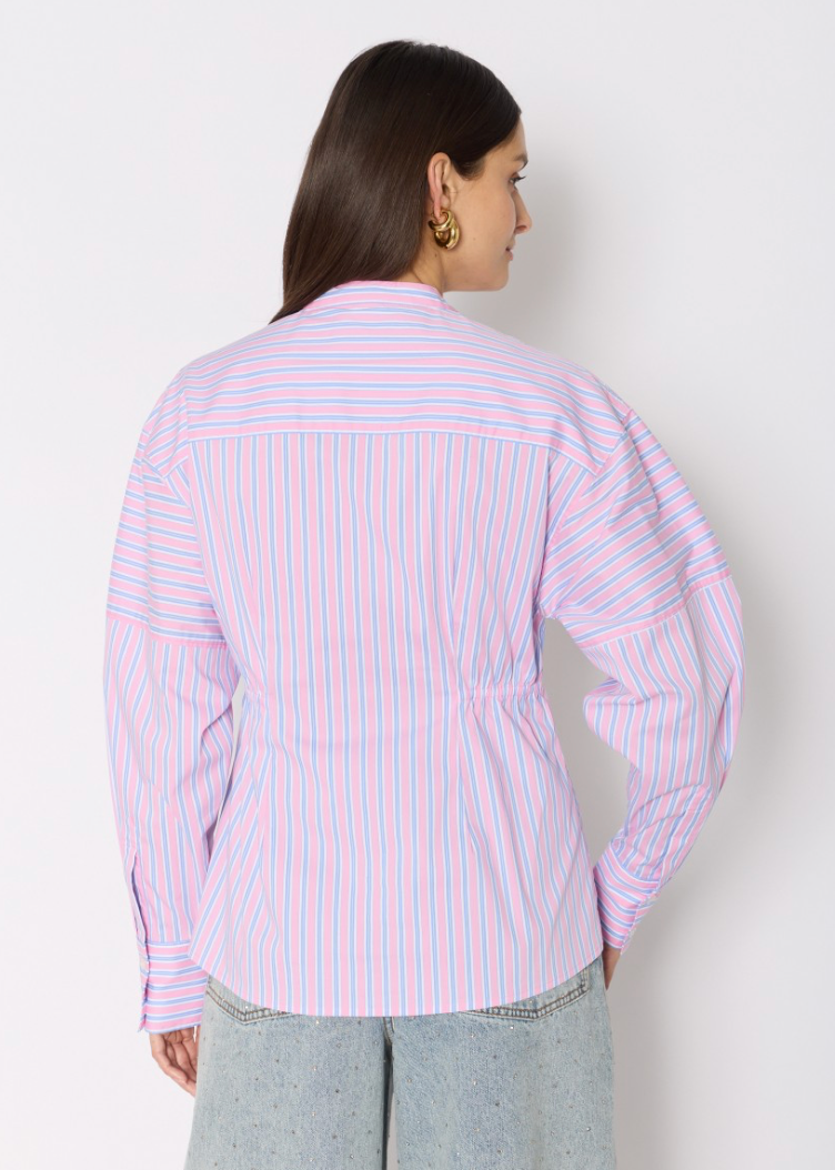 BERENICE | COLINA STRIPED SHIRT | CANDY