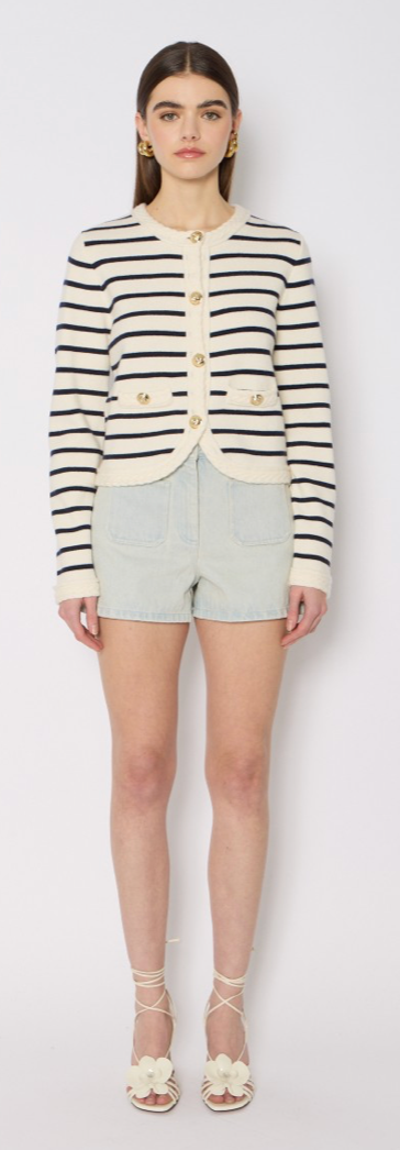 BERENICE | MGLORIA CARDIGAN | OFF WHITE