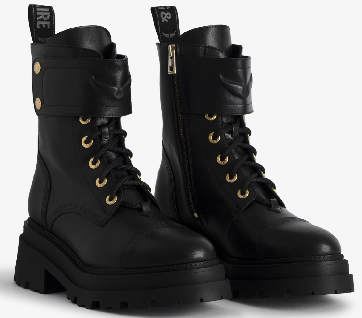 ZADIG AND VOLTAIRE | JOE ANKLE BOOT | NOIR