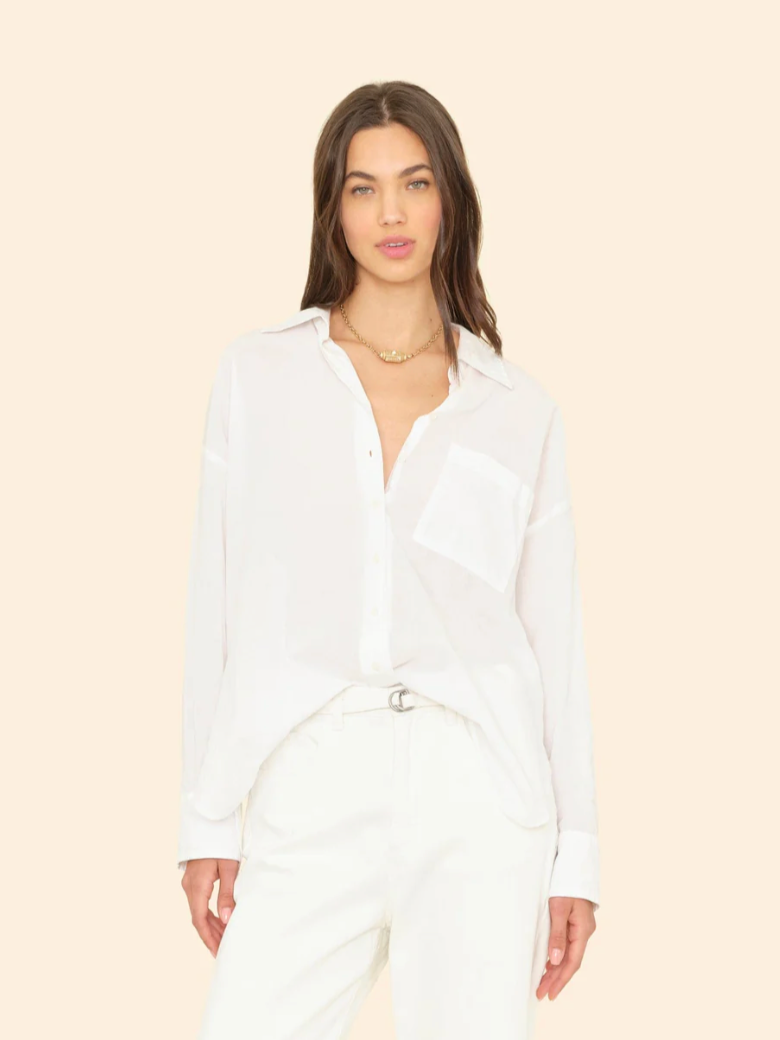 XIRENA | SYDNEY SHIRT | WHITE