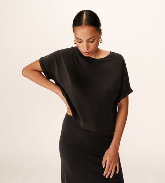 GRACE & MILA | PARMA TOP | ANTHRACITE