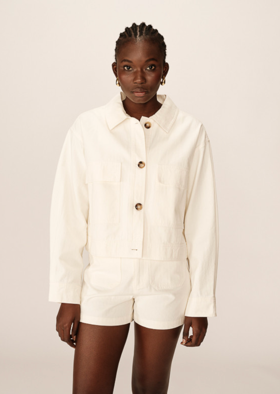 GRACE & MILA | POLETTE JACKET | ECRU