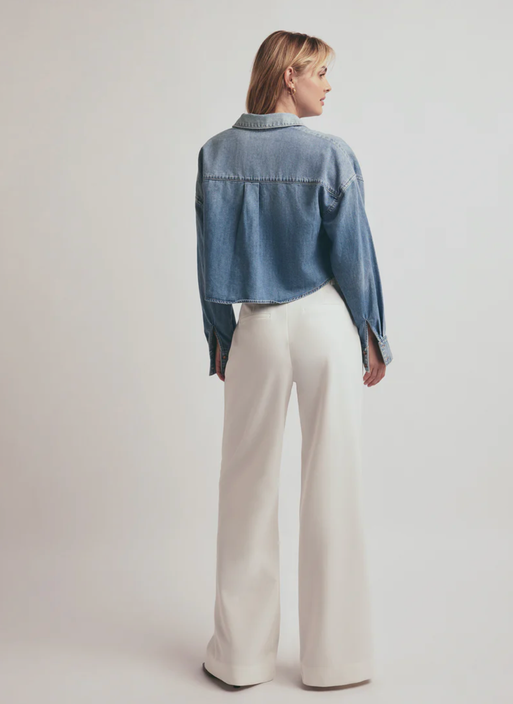 FAVORITE DAUGHTER | THE CROP EX-BOYFRIEND SHIRT | GOA