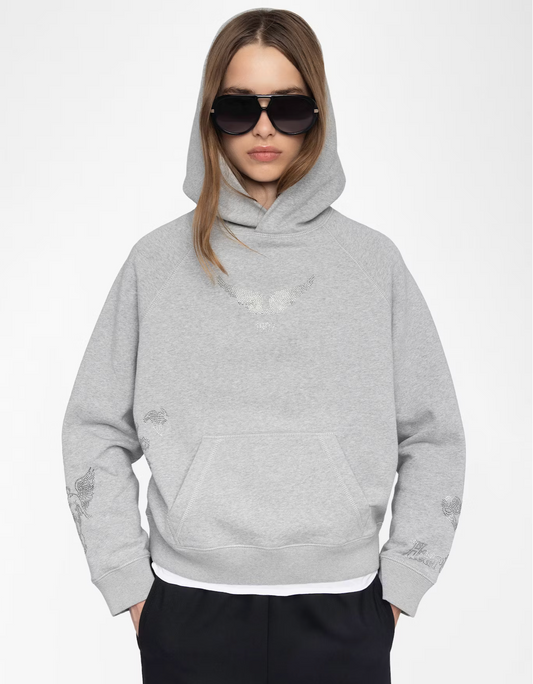ZADIG AND VOLTAIRE | GEORGY SWEATSHIRT | GRIS CHINE 30