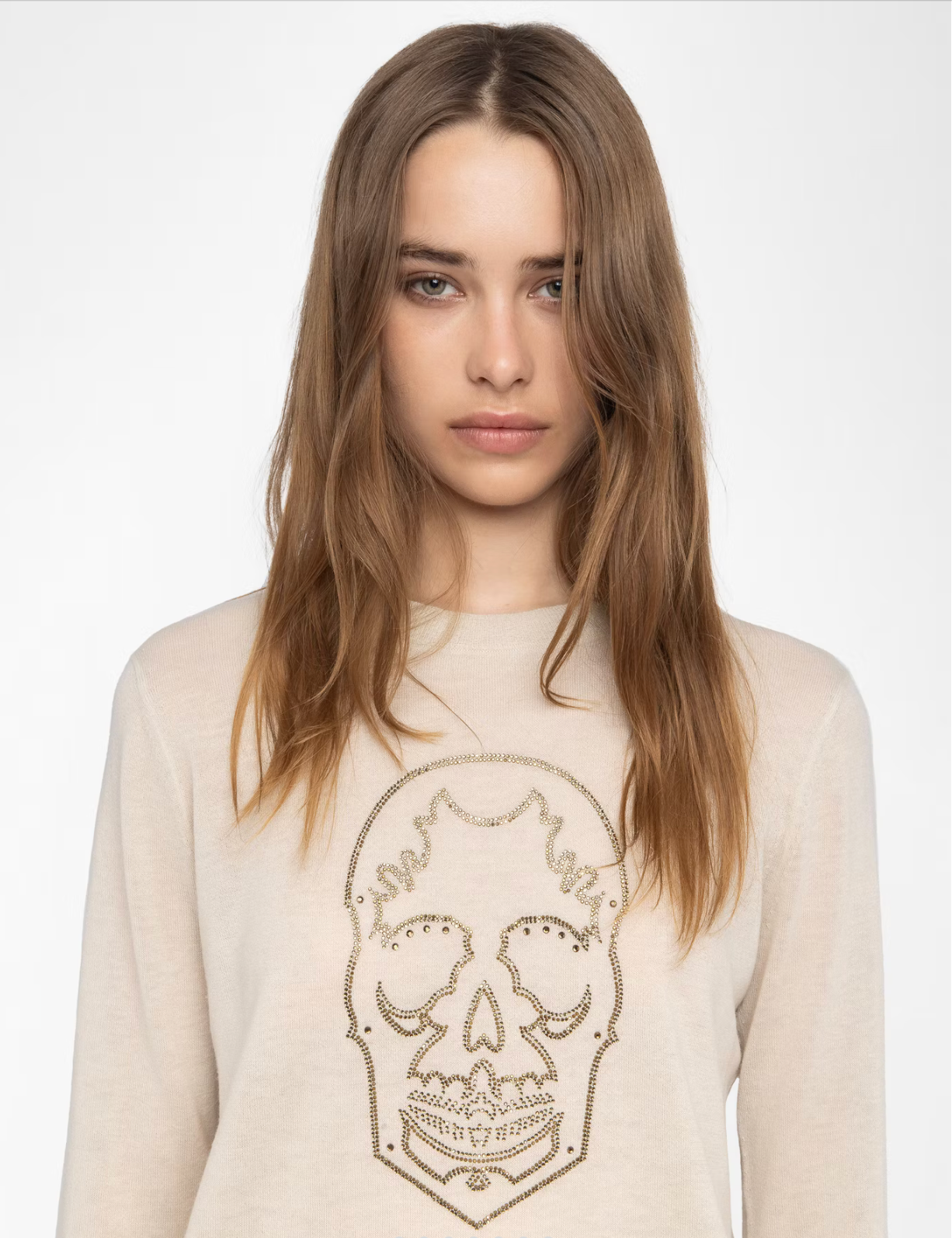 ZADIG AND VOLTAIRE | MISS CASHMERE SWEATER | ECRU