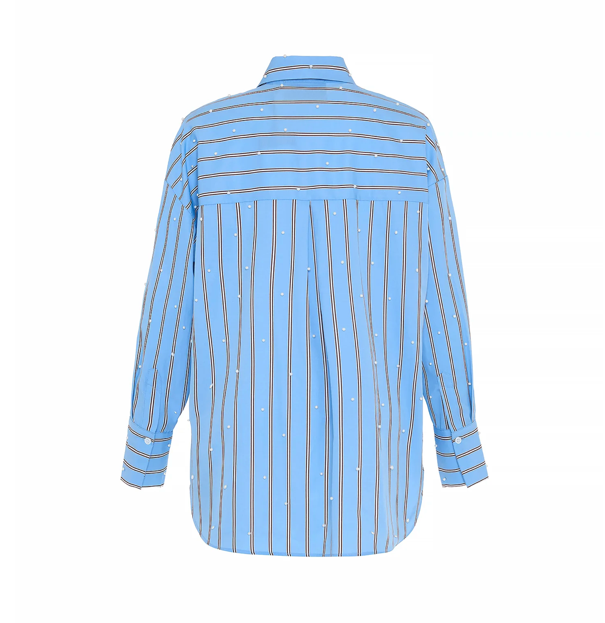THEO | ECHO PEARLY SHIRT | RETRO BLUE/PEARL