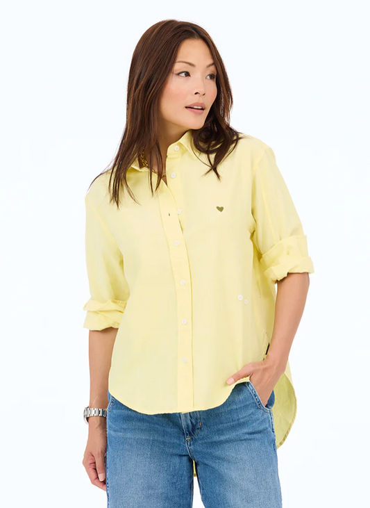 KERRI ROSENTHAL | JACK OXFORD SHIRT | OXFORD YELLOW