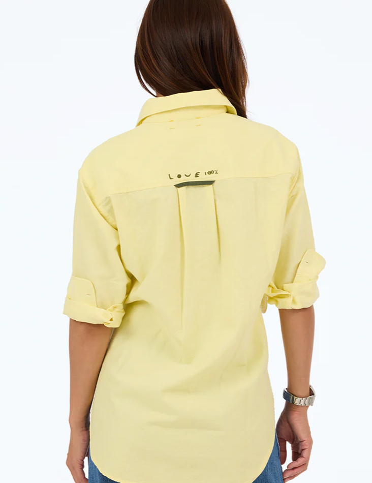 KERRI ROSENTHAL | JACK OXFORD SHIRT | OXFORD YELLOW