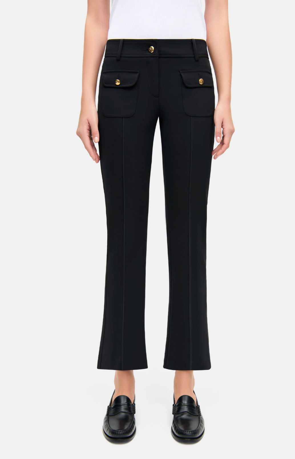 CAMBIO | FARAH PATCHED POCKET | BLACK