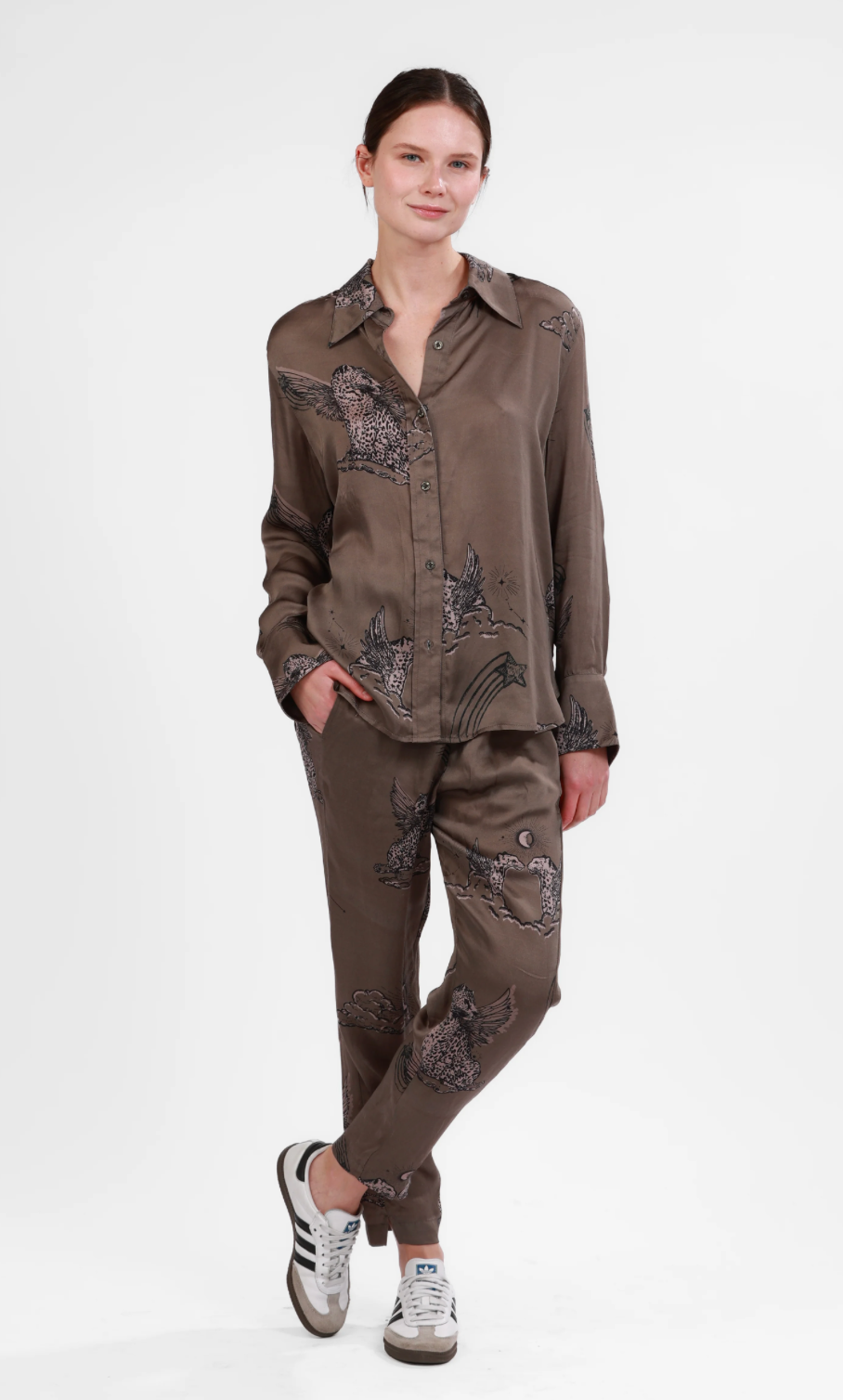 LASSURENAS | PANT ASTROLOGY | GREEN