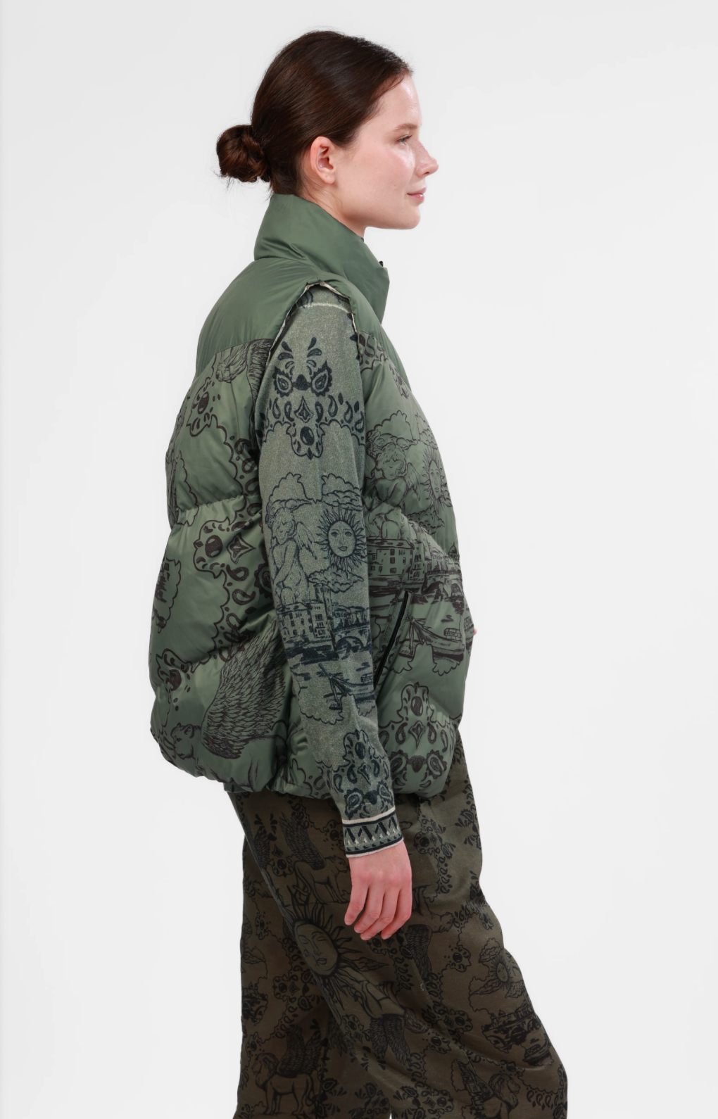 LASSURENAS | VEST ITALIAN COAST | GREEN
