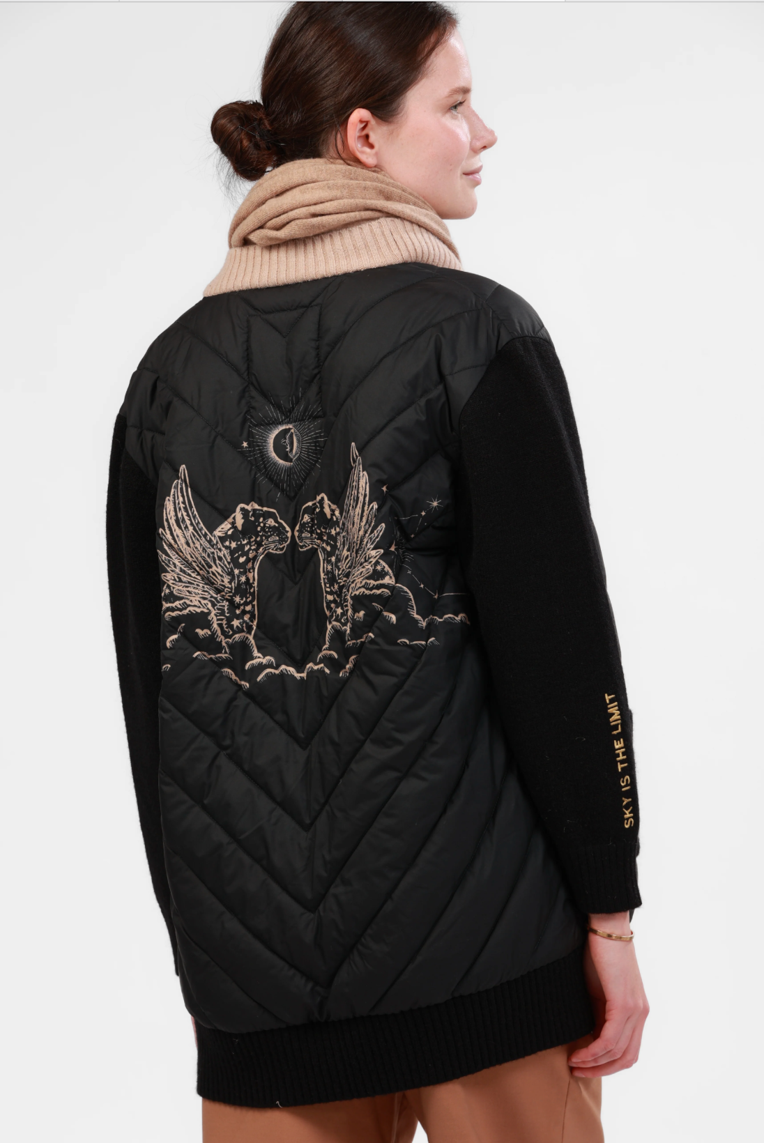LASSURENAS | COAT ASTROLOGY | BLACK