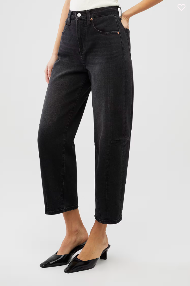 PISTOLA | ELI HIGH RISE ARCHED LEG | DARK MIDNIGHT
