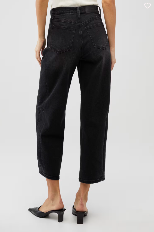 PISTOLA | ELI HIGH RISE ARCHED LEG | DARK MIDNIGHT