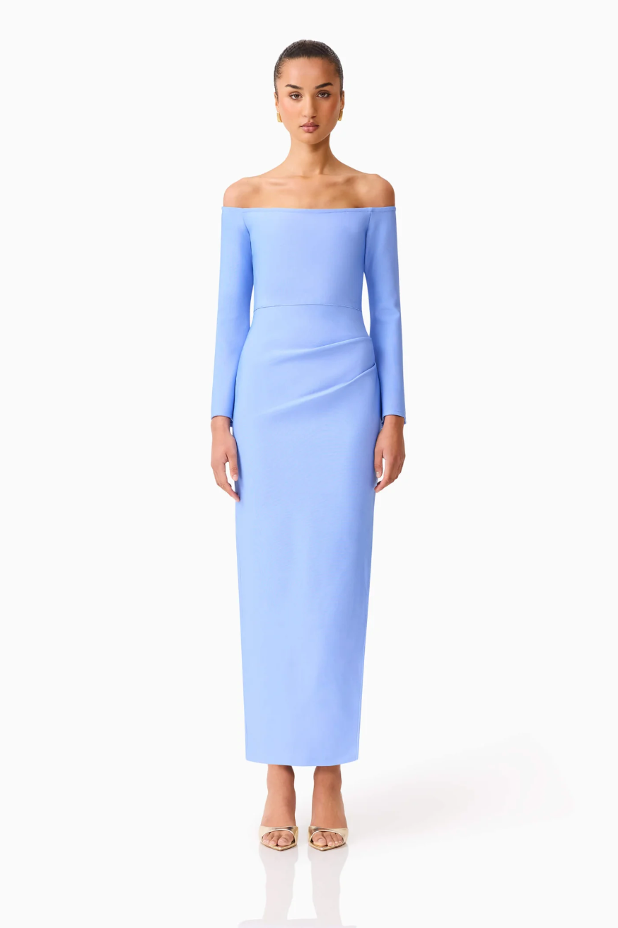 ELLIATT | SONYA MIDI DRESS | PERIWINKLE Shop BC2 ELLIATT | SONYA MIDI DRESS | PERIWINKLE Shop BC2