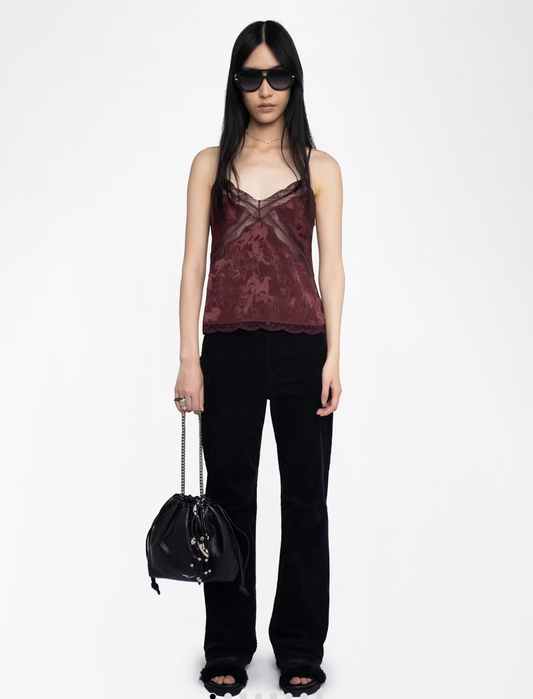 ZADIG AND VOLTAIRE | CISHI JAC HORSES | BURGUNDY