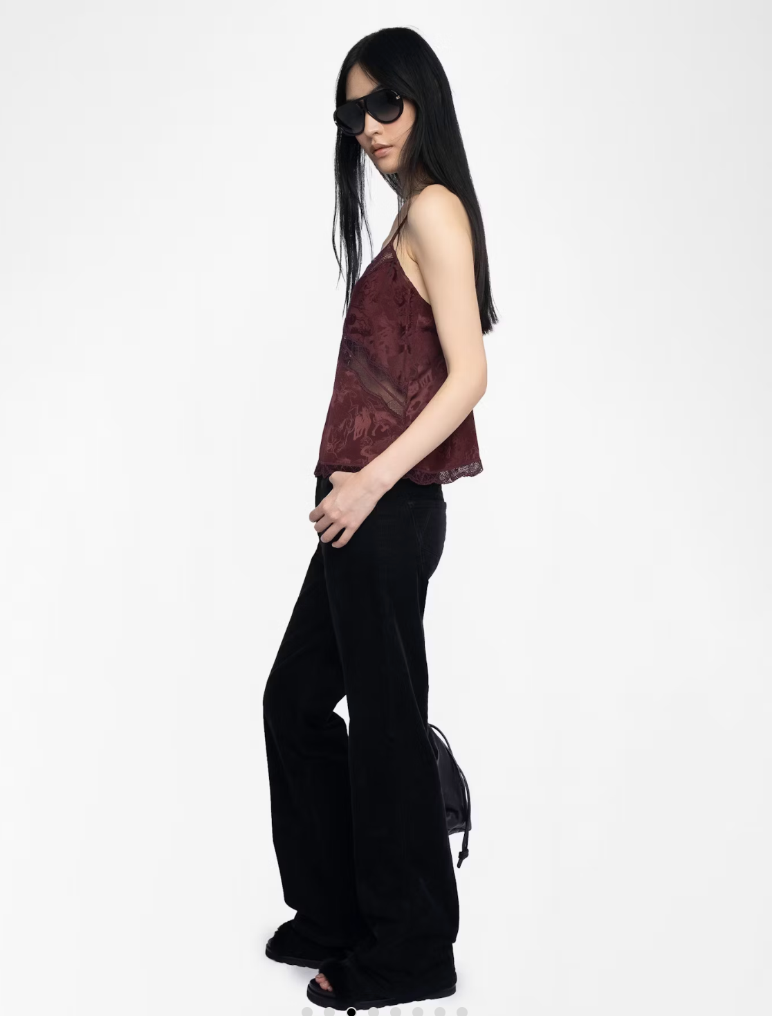 ZADIG AND VOLTAIRE | CISHI JAC HORSES | BURGUNDY
