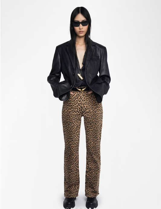 ZADIG AND VOLTAIRE | EVY DENIM ECO LEO | DAIM